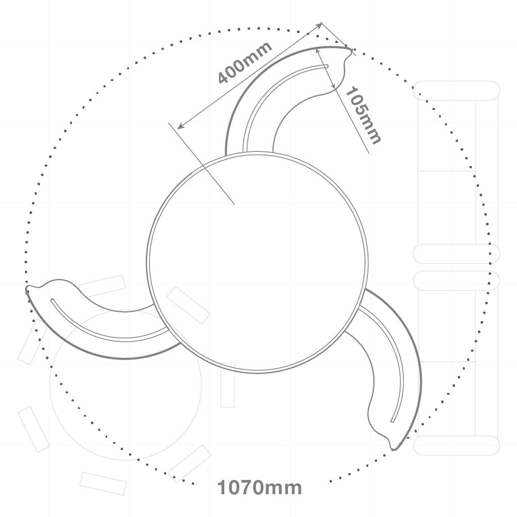 Ventilador de techo Buccheri con luz CCT regulable y mando – 107 cm, 3 aspas retráctiles, DC, Blanco - Imagen 8