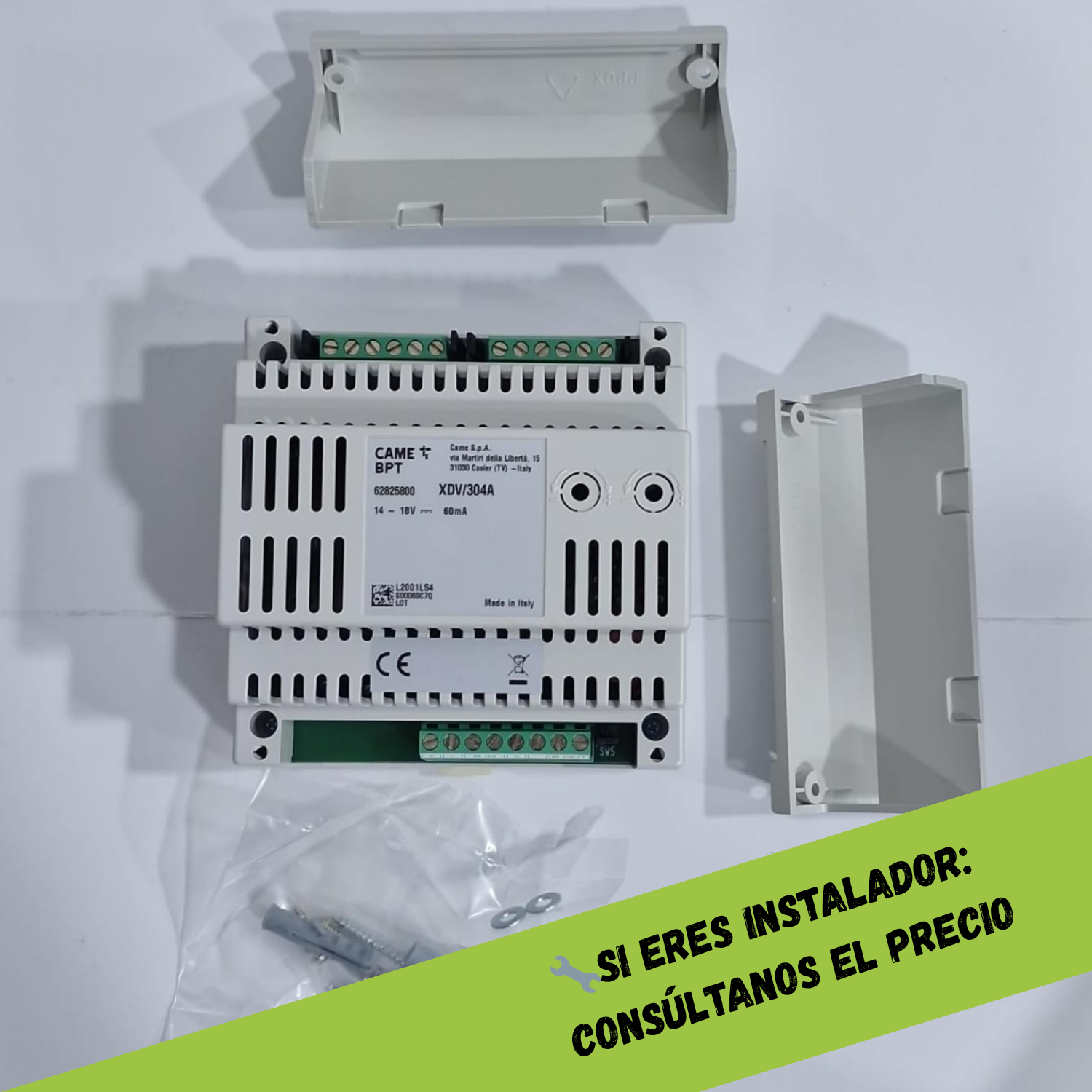 Selector de bloque BPT ICB/300 – 6 módulos DIN