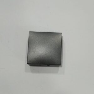 Tapa ciega ancha aluminio Schneider Unica Top U9‑866‑30