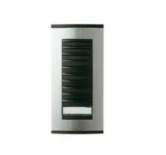 Placa exterior videoportero CAME HEC/301 ST 60095400 Gris Antracita