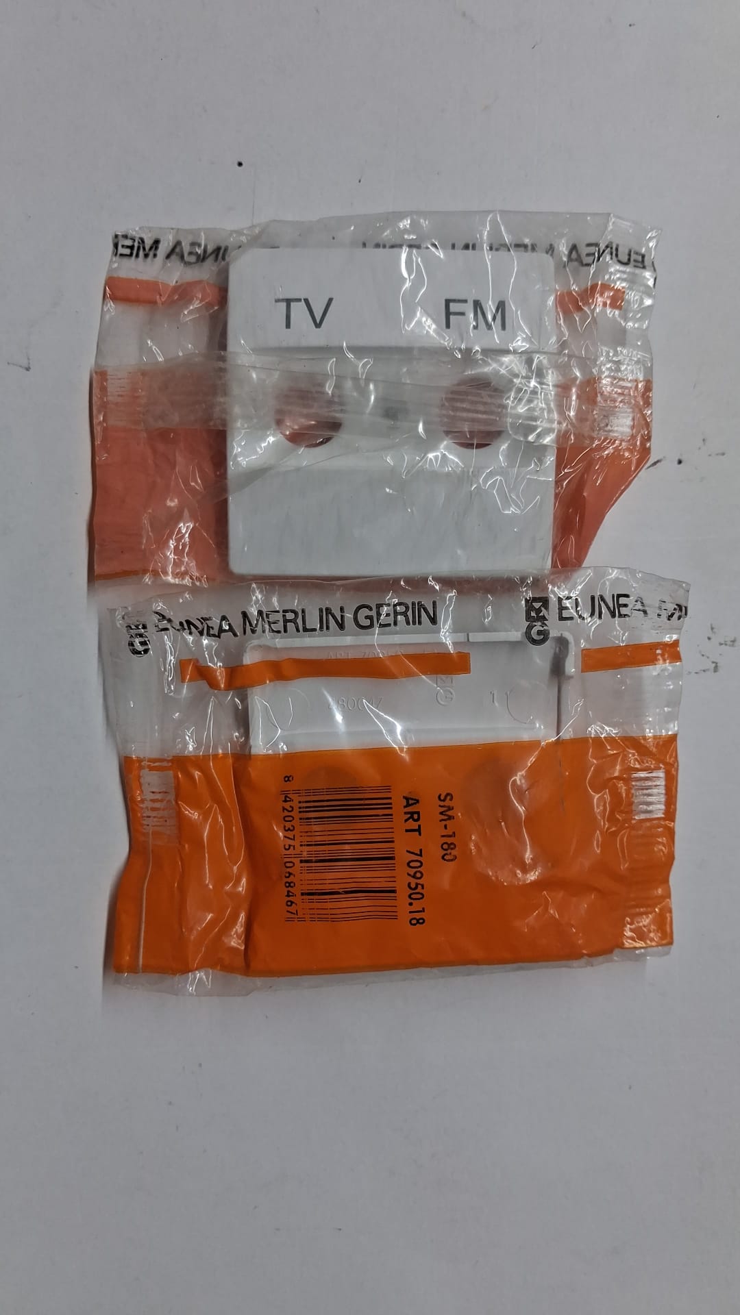 Tapa TV-FM Eunea SM-180 Blanca Polar 70950.18